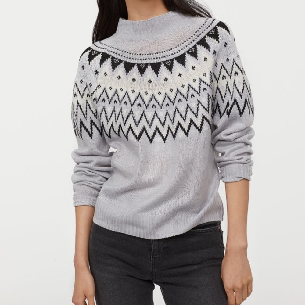 H&M Jacquard-knit Sweater